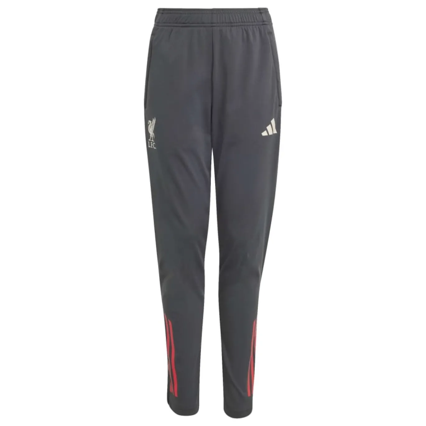 adidas Liverpool Trainingspak 1/4-Zip 2025-2026 Kids Rood Grijs Zilver