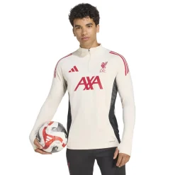 adidas Liverpool Trainingspak 1/4-Zip 2025-2026 Wit Zwart Rood