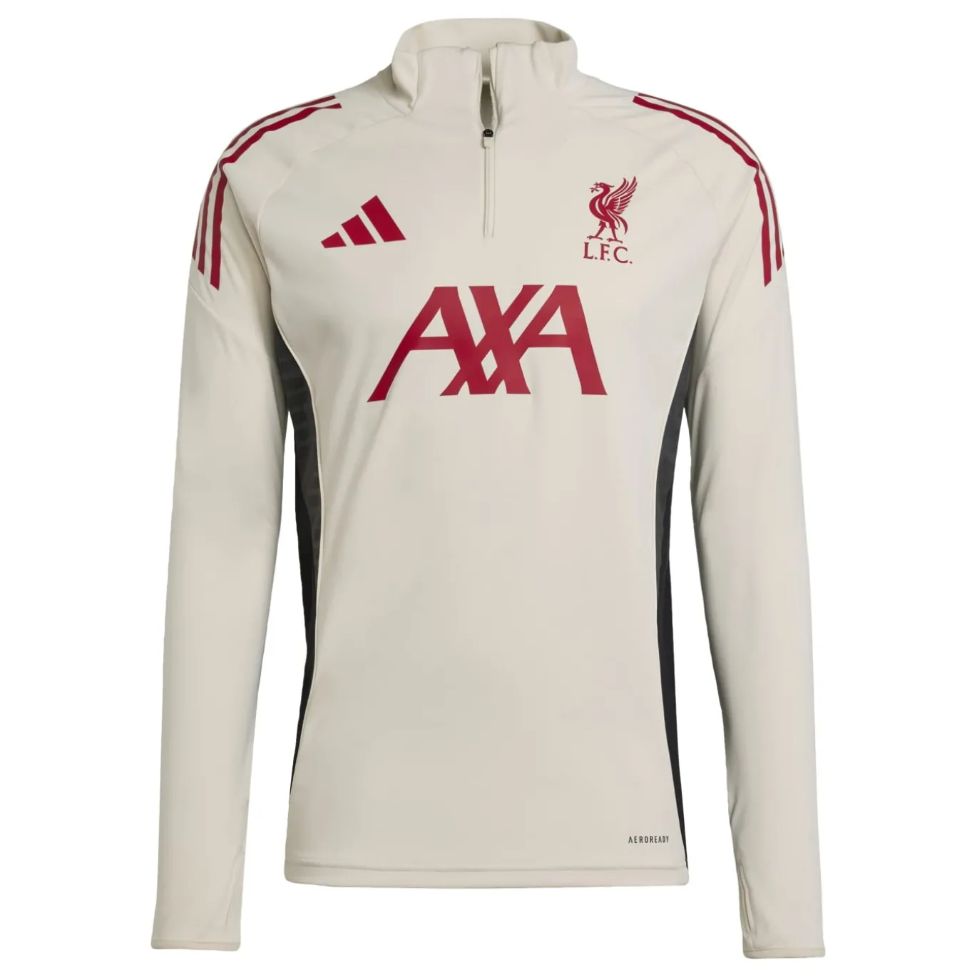 adidas Liverpool Trainingspak 1/4-Zip 2025-2026 Wit Zwart Rood