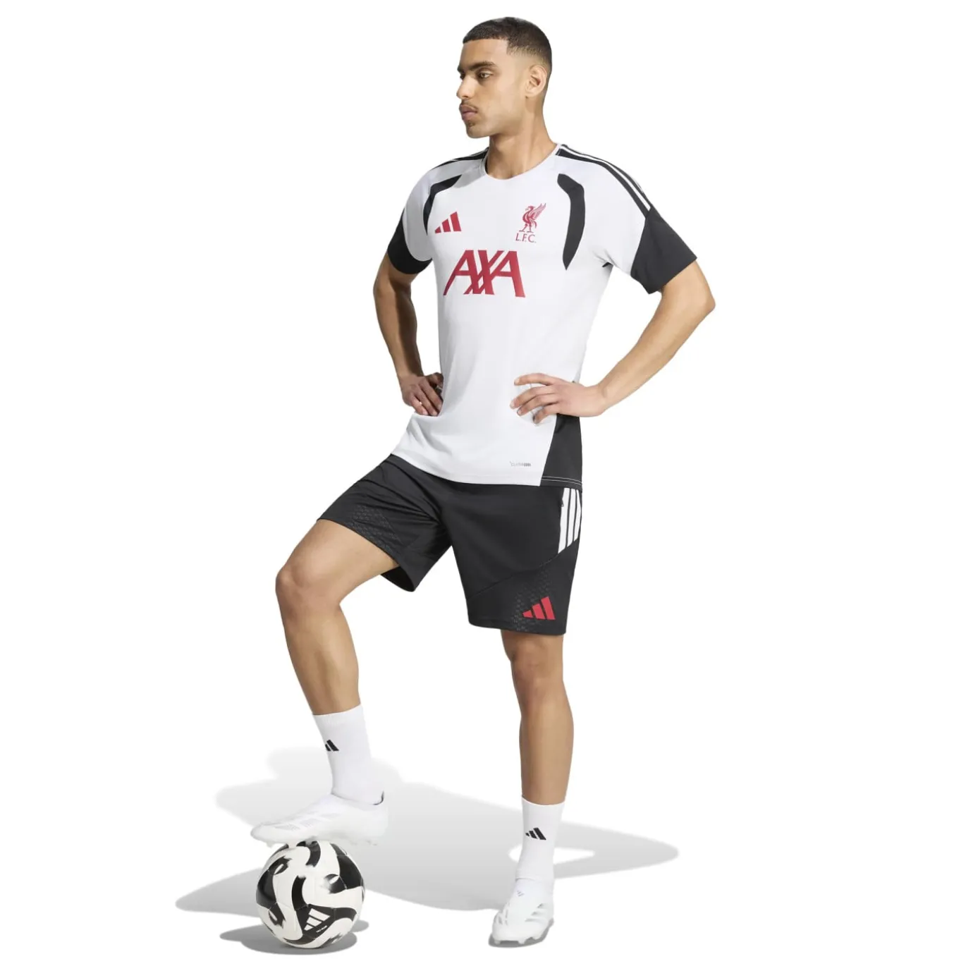 adidas Liverpool Trainingsset 2026-2027 Wit Zwart Rood