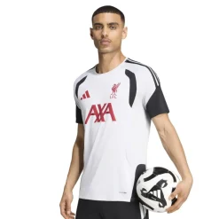 adidas Liverpool Trainingsshirt 2026-2027 Wit Zwart Rood