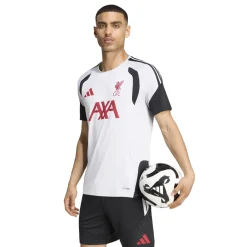 adidas Liverpool Trainingsshirt 2026-2027 Wit Zwart Rood