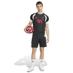 adidas Liverpool Trainingsshirt 2026-2027 Zwart Grijs Wit Rood