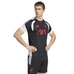 adidas Liverpool Trainingsshirt 2026-2027 Zwart Grijs Wit Rood