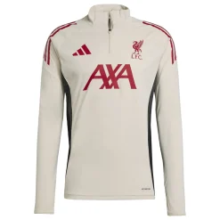 adidas Liverpool Trainingstrui 1/4-Zip 2025-2026 Wit Rood Zwart