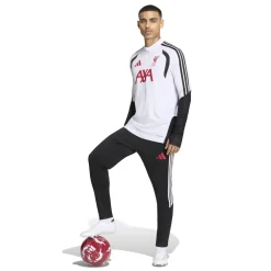 adidas Liverpool Trainingstrui 1/4-Zip 2026-2027 Wit Zwart Rood