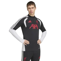 adidas Liverpool Trainingstrui 1/4-Zip 2026-2027 Zwart Grijs Wit Rood