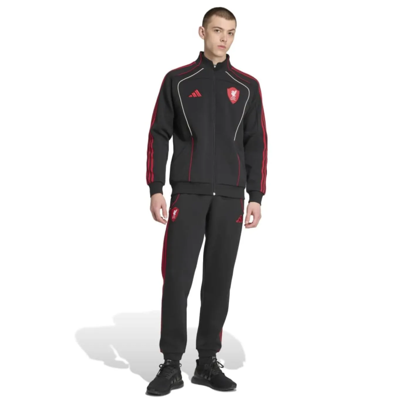 adidas Liverpool Urban Purist Trainingsjack Zwart Rood Wit