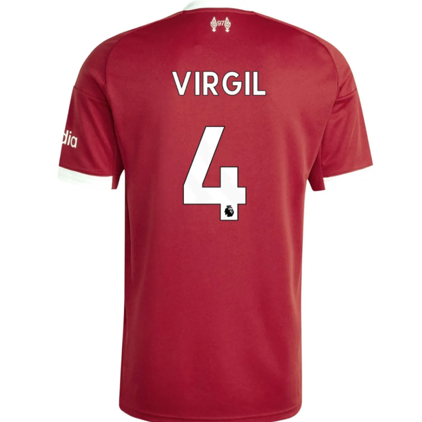 adidas Liverpool Virgil 4 Thuisshirt 2025-2026