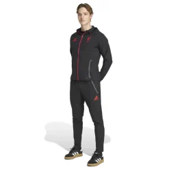 adidas Liverpool Vis Tech Trainingspak Full-Zip Zwart Rood