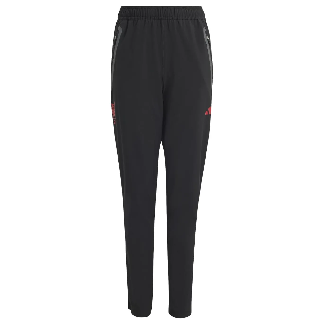 adidas Liverpool Vis Tech Trainingspak Full-Zip Kids Zwart Rood