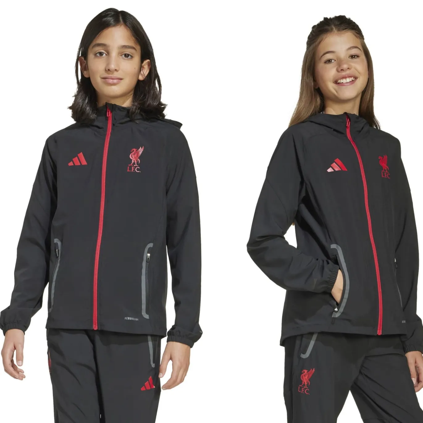 adidas Liverpool Vis Tech Vest Kids Zwart Rood
