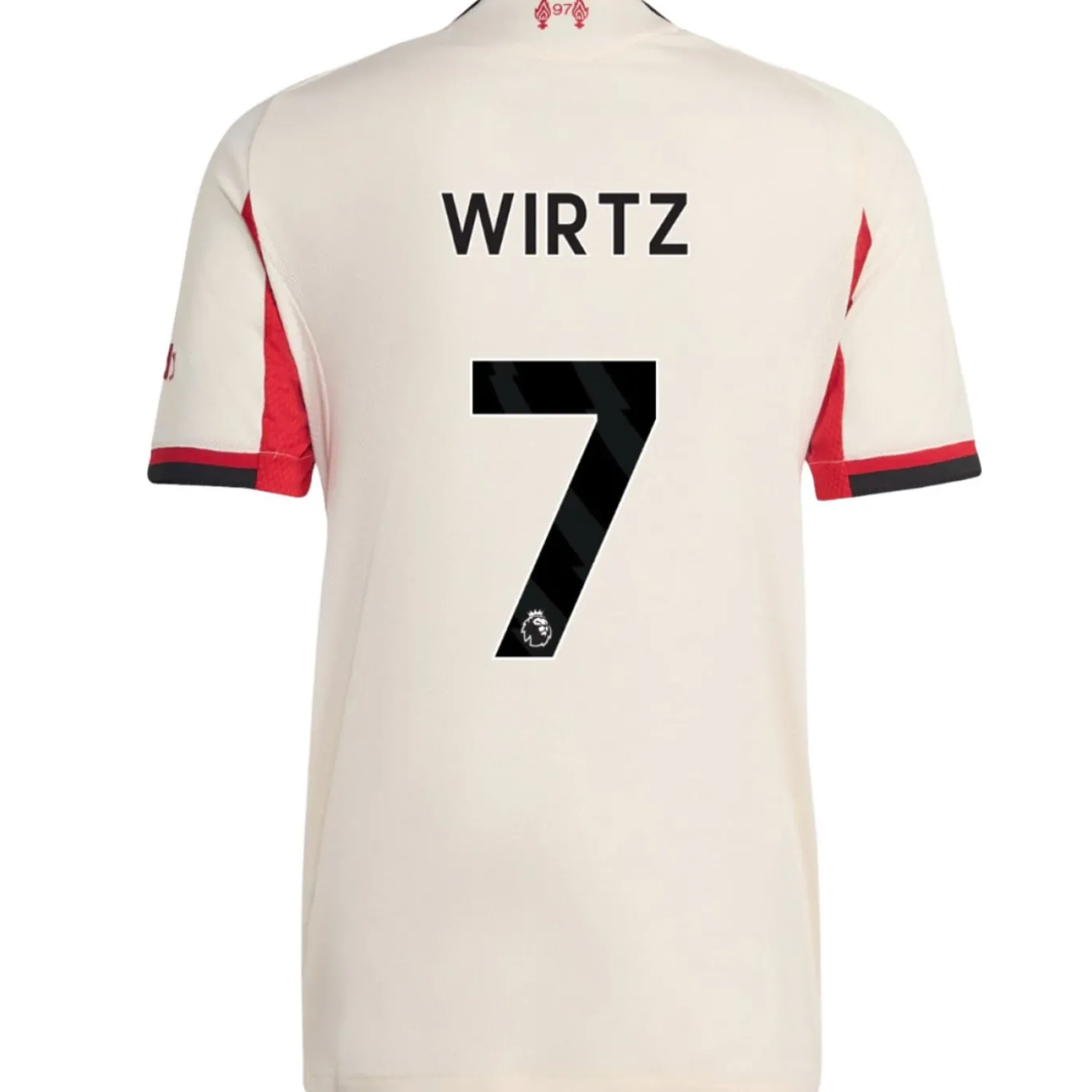 adidas Liverpool Wirtz 7 Uitshirt Authentic 2025-2026