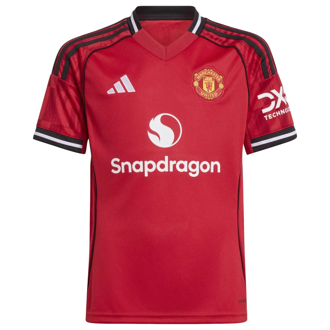 adidas Manchester United De Ligt 4 Thuisshirt 2025-2026 Kids