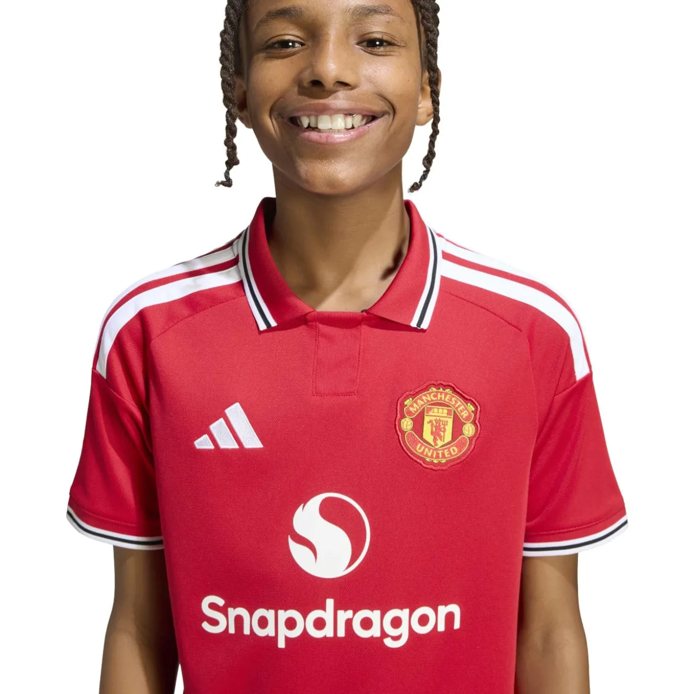 adidas Manchester United De Ligt 4 Thuisshirt 2026-2027 Kids