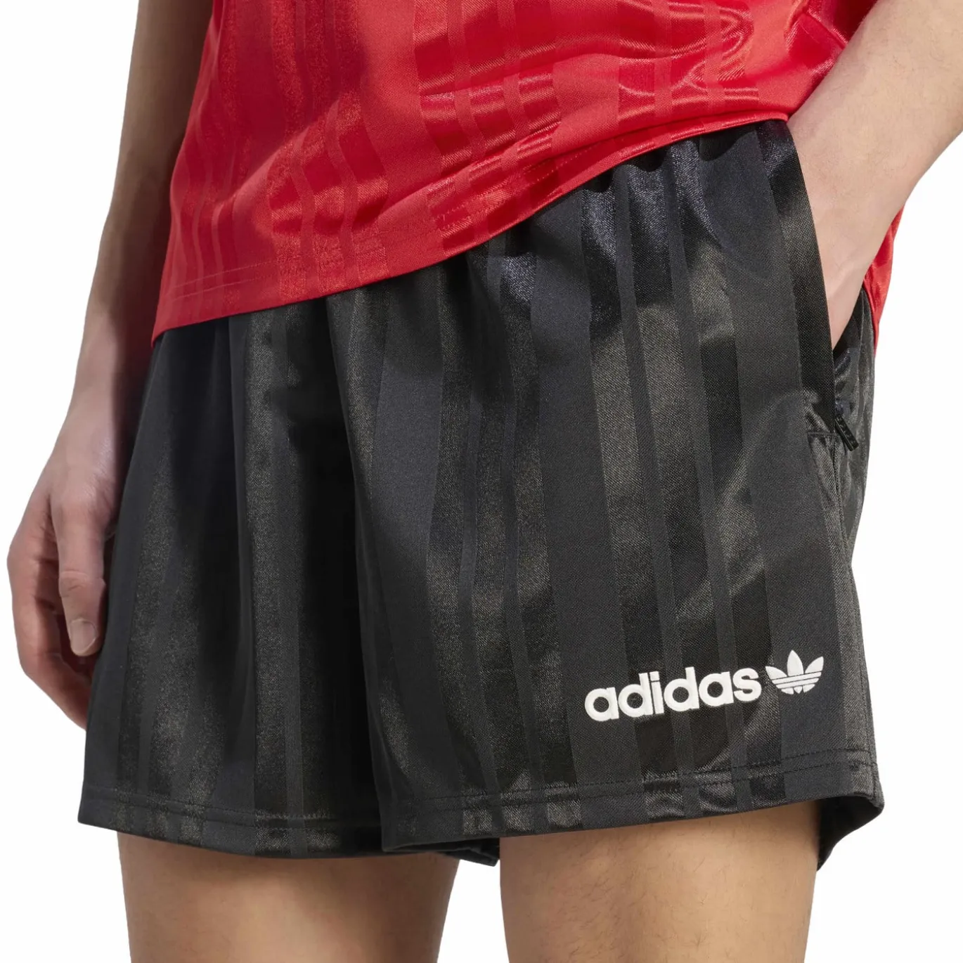 adidas Manchester United EQT Trainingsbroekje Zwart Wit