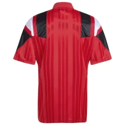 adidas Manchester United EQT T-Shirt Rood Zwart Wit