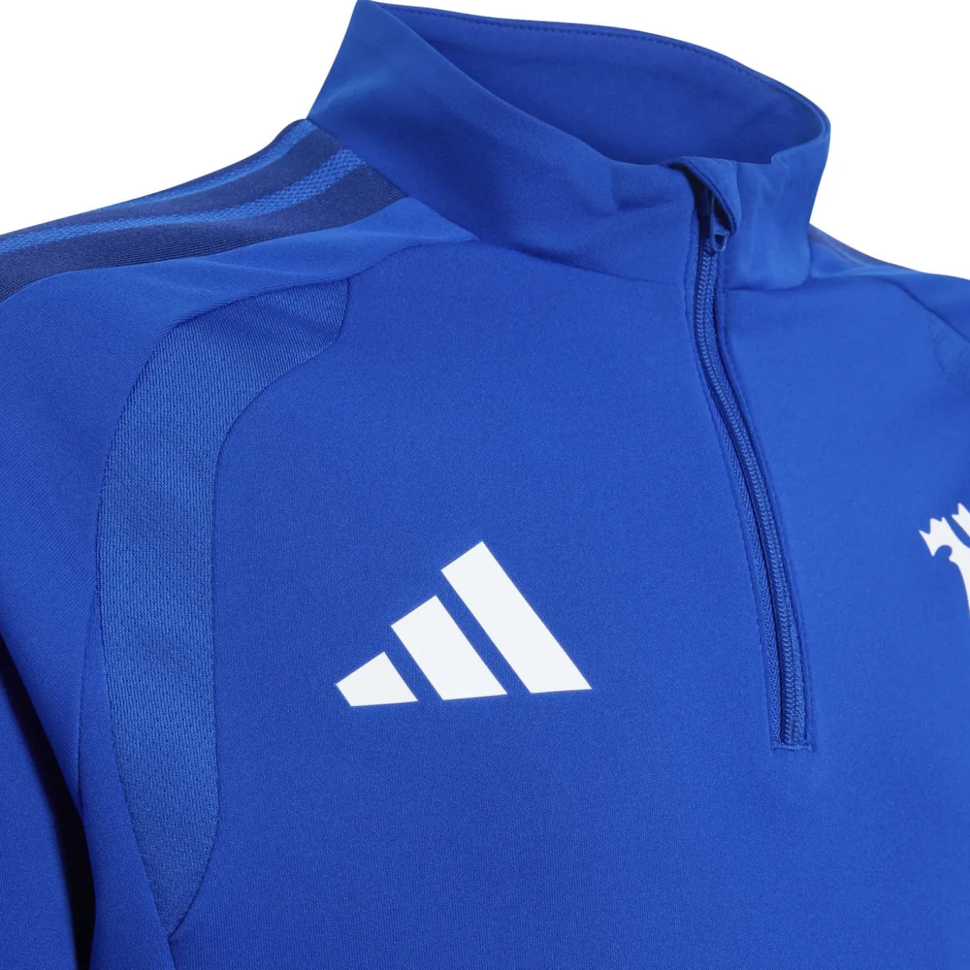 adidas Manchester United Europees Trainingstrui 1/4-Zip 2026-2027 Kids Donkerblauw Wit