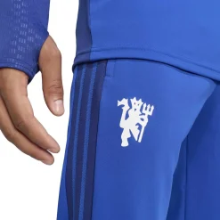 adidas Manchester United Europees Trainingspak 1/4-Zip 2026-2027 Donkerblauw Wit