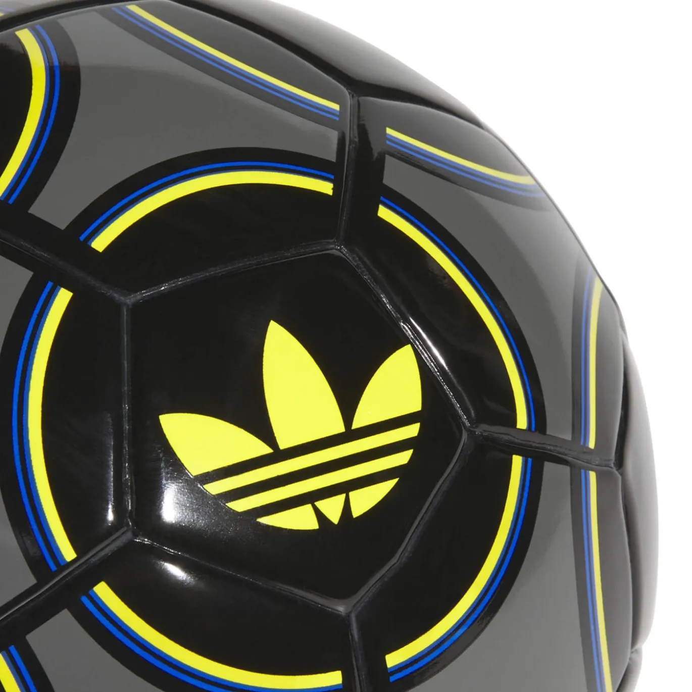 adidas Manchester United Mini Voetbal Maat 1 Zwart Geel Blauw