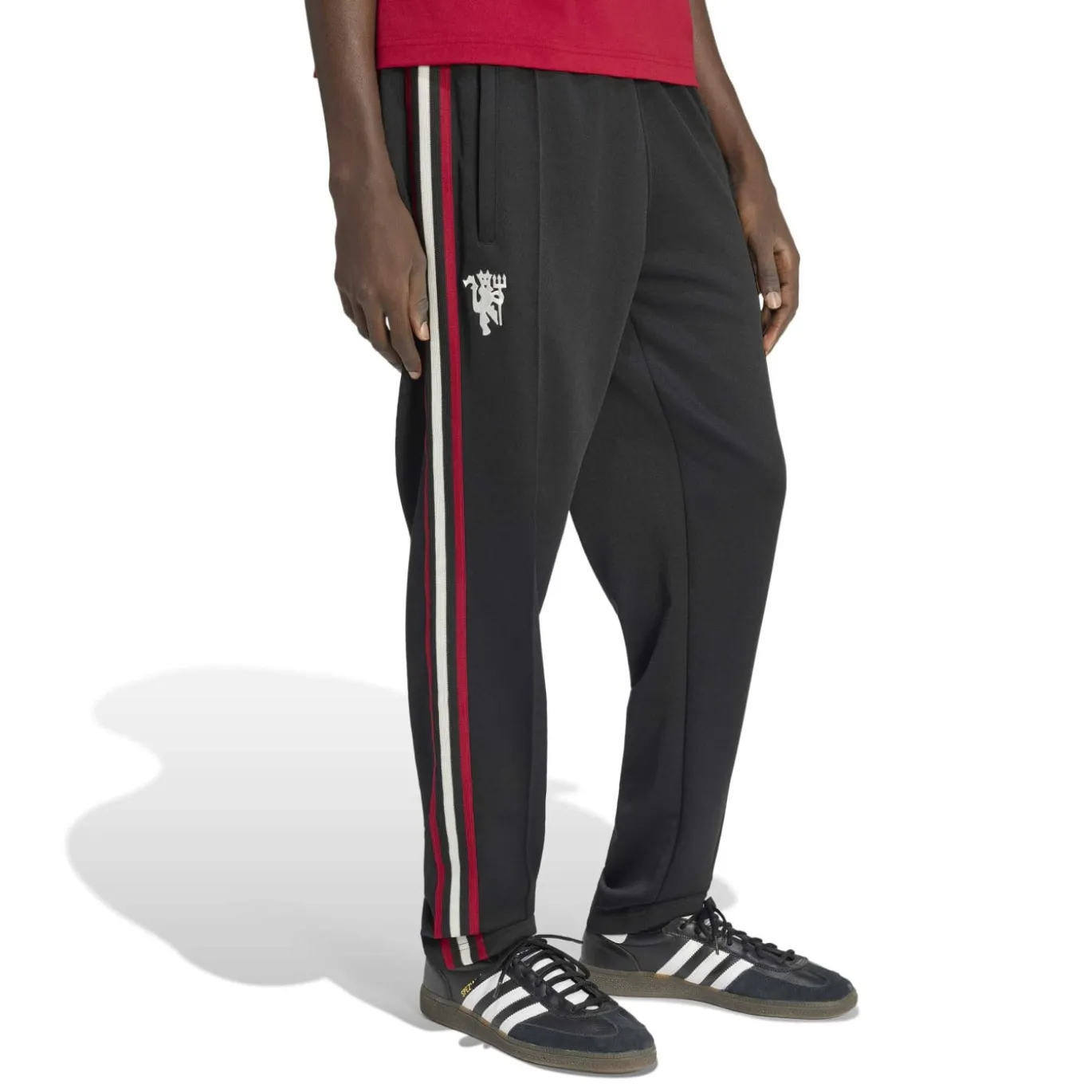 adidas Manchester United Originals Trainingspak Full-Zip Zwart Wit Rood
