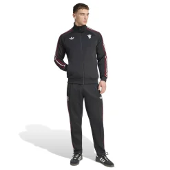 adidas Manchester United Originals Trainingspak Full-Zip Zwart Wit Rood