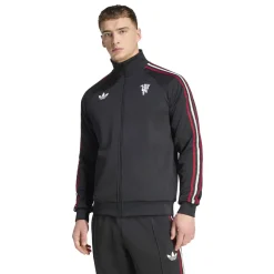 adidas Manchester United Originals Trainingspak Full-Zip Zwart Wit Rood