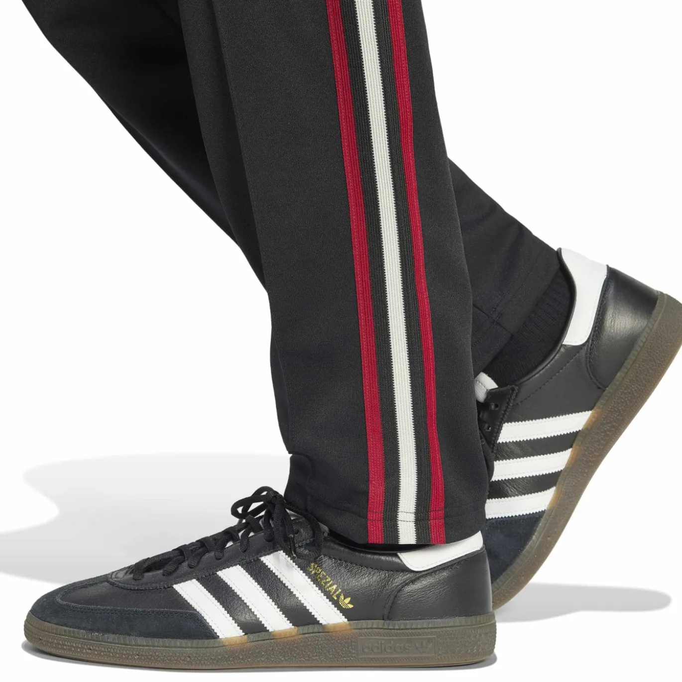 adidas Manchester United Originals Trainingspak Full-Zip Zwart Wit Rood