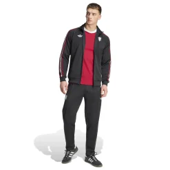 adidas Manchester United Originals Trainingspak Full-Zip Zwart Wit Rood