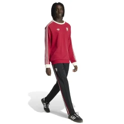 adidas Manchester United Originals Crew Sweater Rood Wit