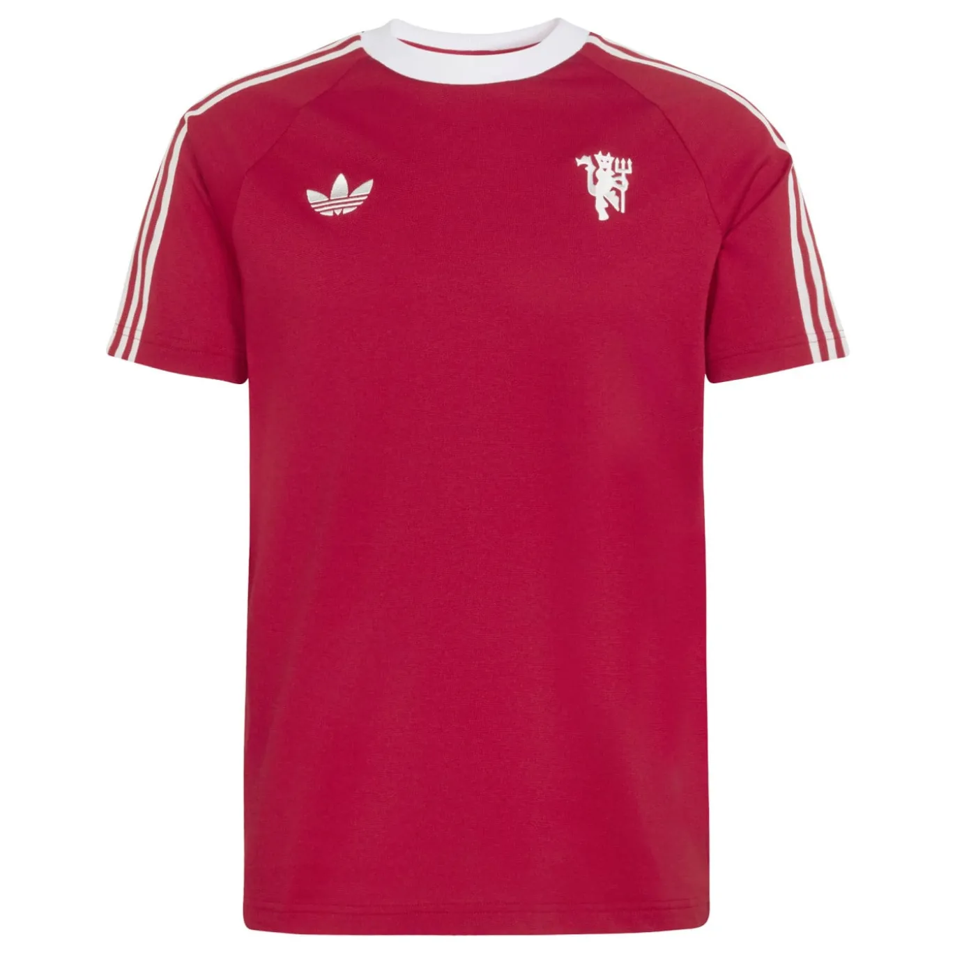 adidas Manchester United Originals T-Shirt Rood Wit