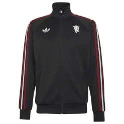 adidas Manchester United Originals Trainingsjack Zwart Wit Rood