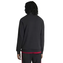 adidas Manchester United Originals Trainingstrui 1/4-Zip Zwart Wit Rood