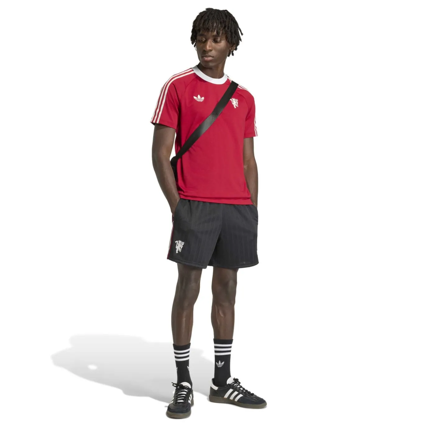 adidas Manchester United Originals Set Rood Zwart Wit