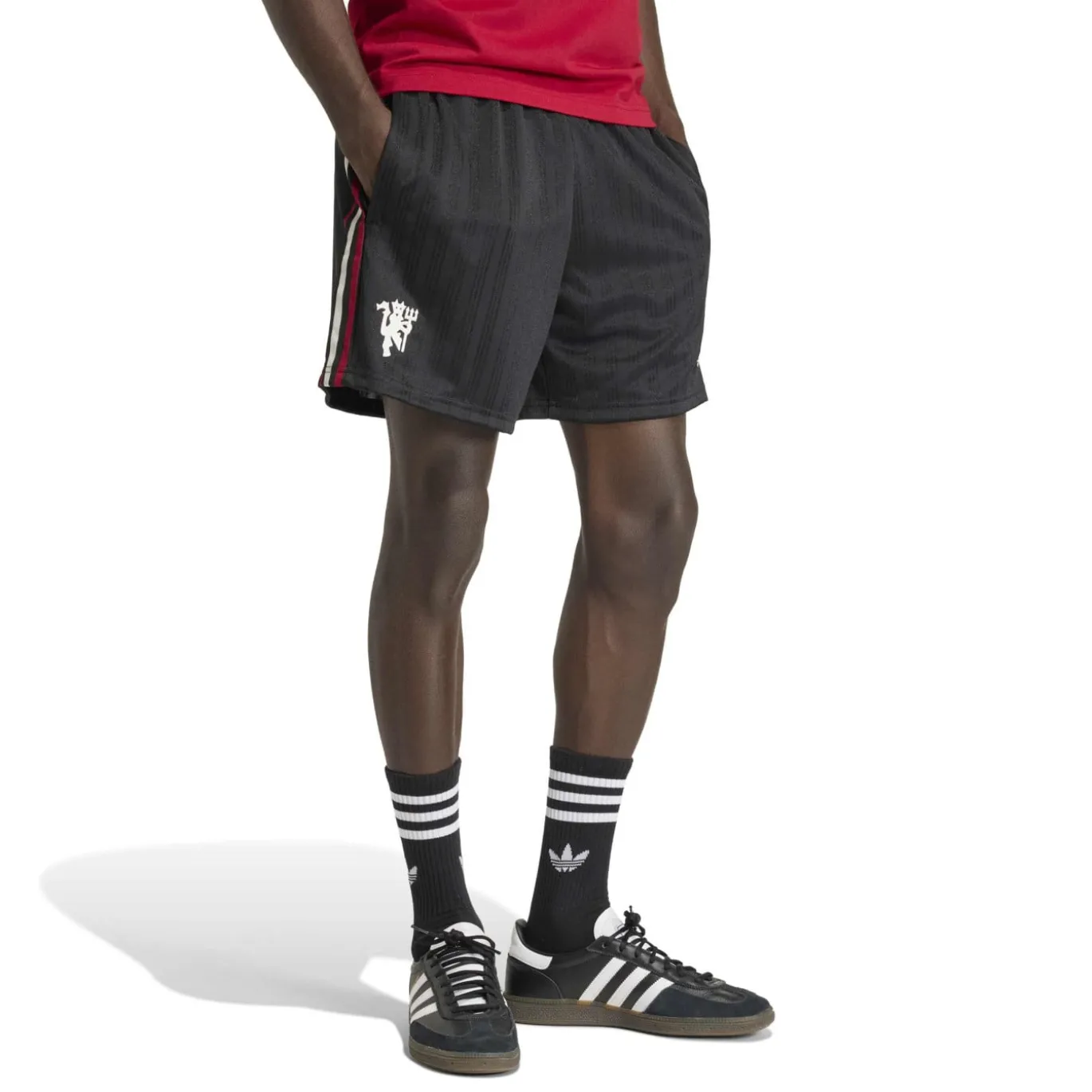 adidas Manchester United Originals Set Rood Zwart Wit