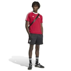 adidas Manchester United Originals Broekje Zwart Wit Rood