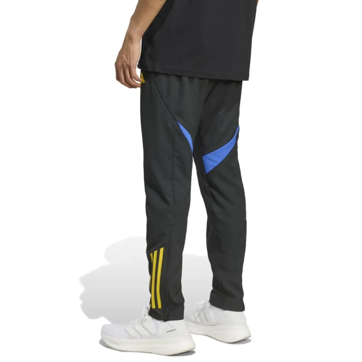 adidas Manchester United Presentatie Trainingspak Full-Zip 2025-2026 Zwart Blauw Geel