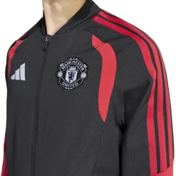adidas Manchester United Presentatie Trainingspak 2026-2027 Zwart Rood Wit