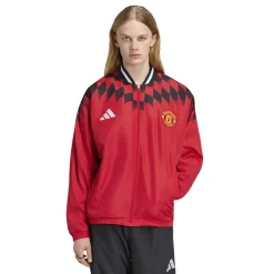 adidas Manchester United Stadium Trainingspak 2026-2027 Rood Zwart Wit