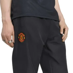 adidas Manchester United Stadium Trainingsbroek 2026-2027 Zwart Wit Rood