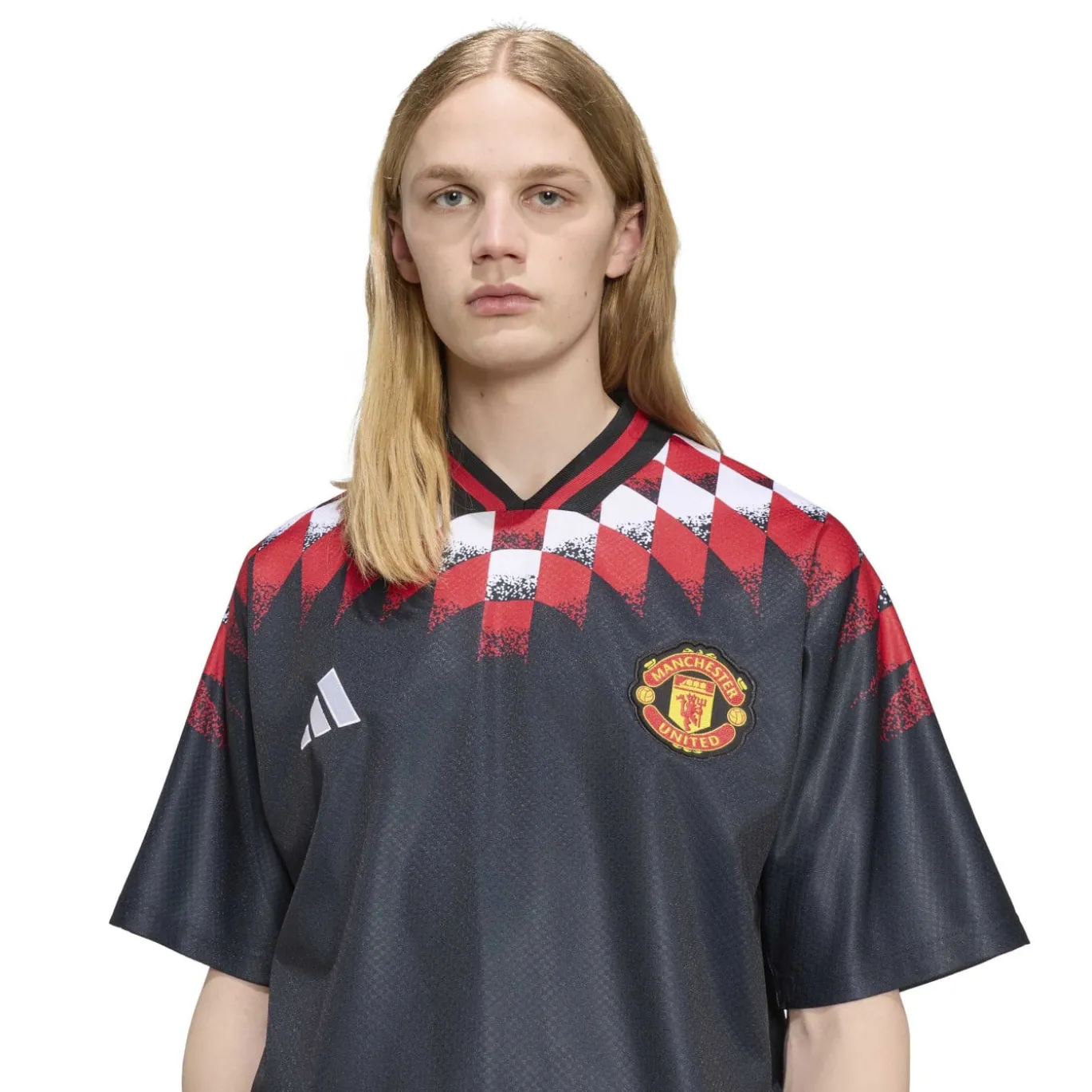 adidas Manchester United Stadium Full Set 2026-2027 Rood Zwart Wit