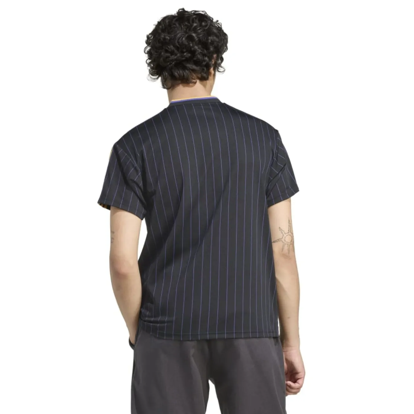 adidas Manchester United Terrace Icons T-Shirt Zwart Goud