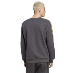 adidas Manchester United Terrace Icons Crew Sweater Donkergrijs Goud