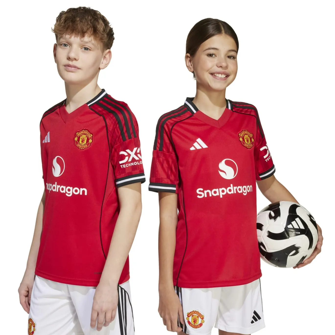 adidas Manchester United Thuisshirt 2025-2026 Kids
