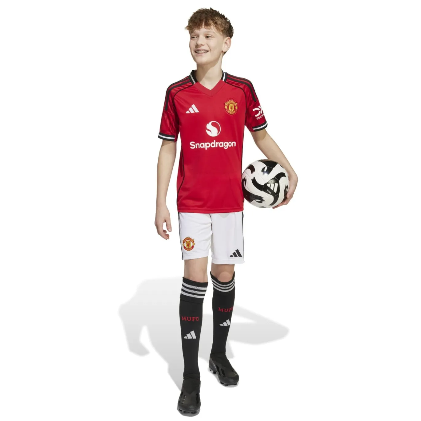 adidas Manchester United Thuisshirt 2025-2026 Kids