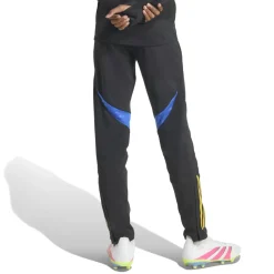 adidas Manchester United Trainingsbroek 2025-2026 Kids Zwart Blauw Geel