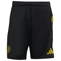 adidas Manchester United Trainingsbroekje 2025-2026 Zwart Blauw Geel