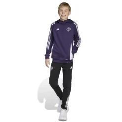 adidas Manchester United Track Hoodie 2025-2025 Kids Paars Wit
