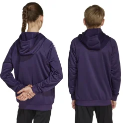adidas Manchester United Track Hoodie 2025-2025 Kids Paars Wit