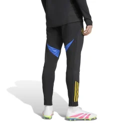 adidas Manchester United Trainingsbroek 2025-2026 Zwart Blauw Geel